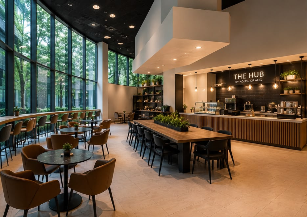 The Hub by House of AHC, the cafeteria concept